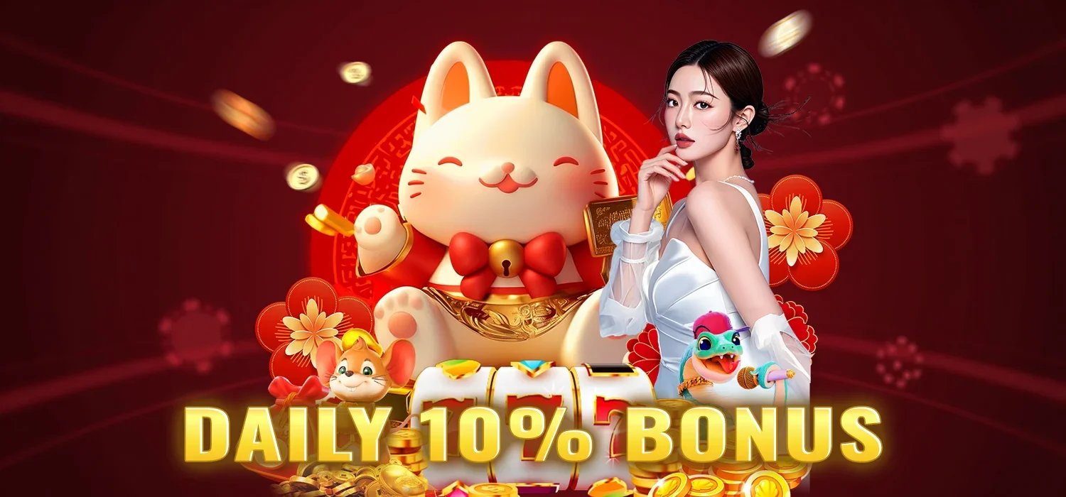 Daily First Deposit 10% Bonus