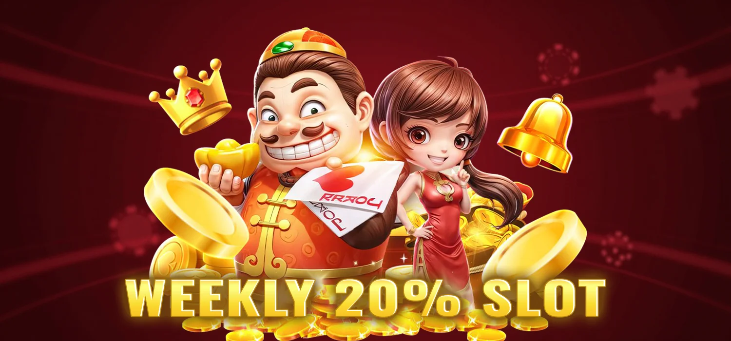 Weekly 20% Slot Bonus