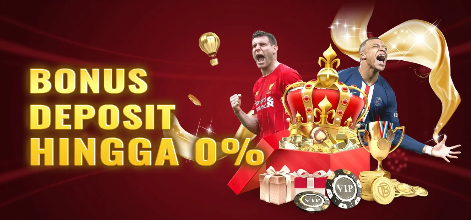 Bonus Deposit Biasa 0%