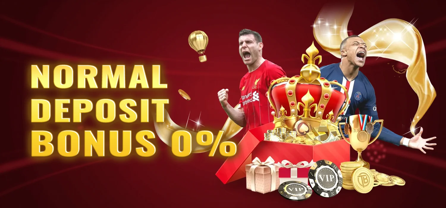 Normal Deposit Bonus 0%